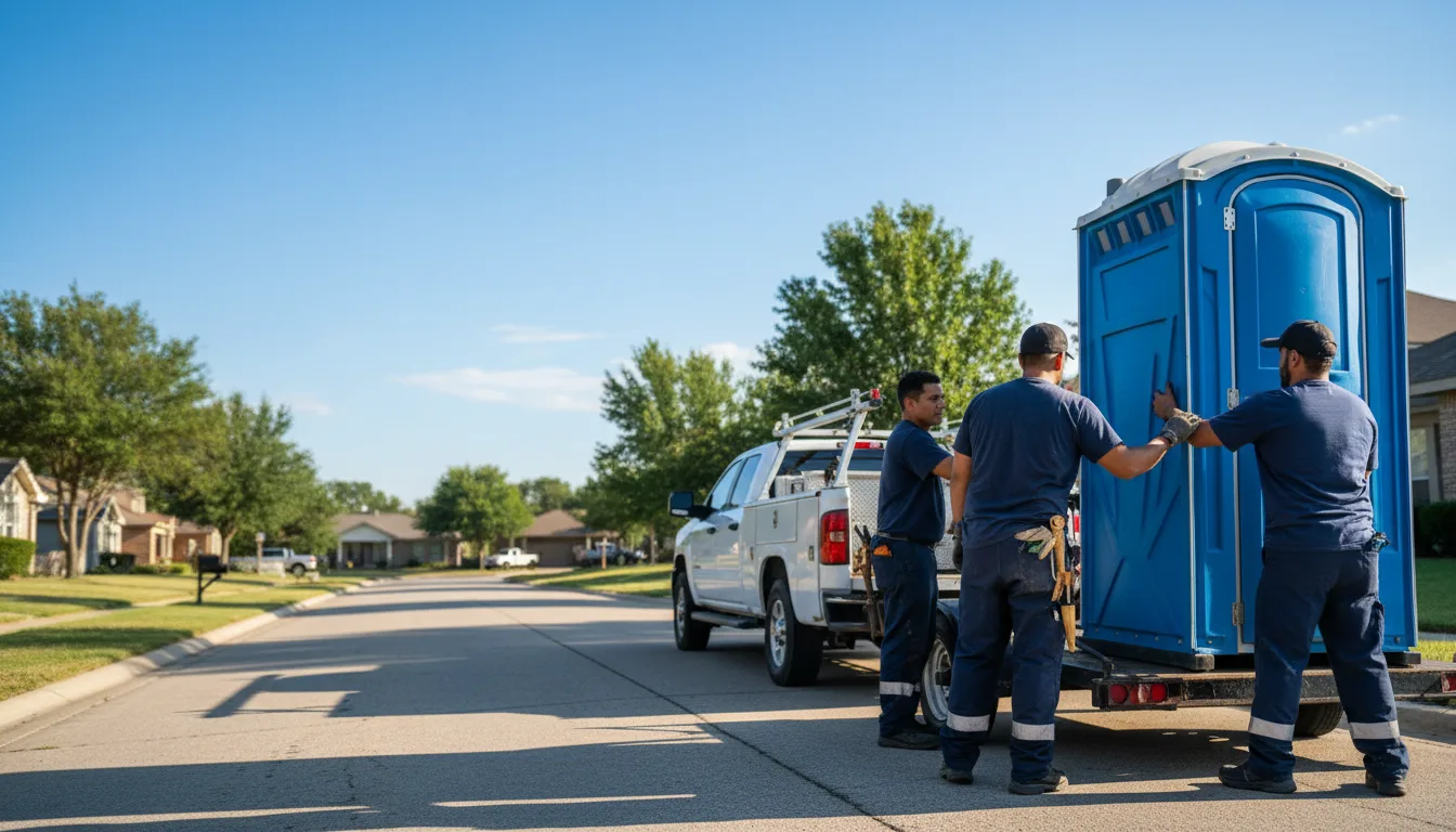 Portable Toilet Rental in West Point, AR near me